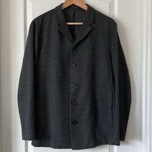 Emporio Armani textured jacket